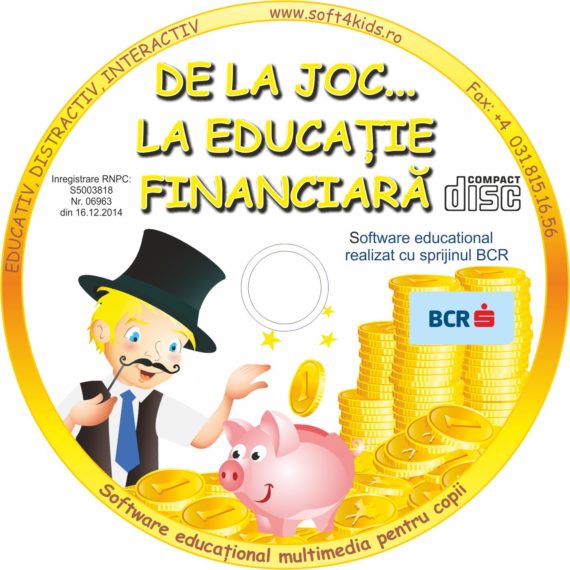 BCR donează 25.000 de exemplare ale cărții “De la joc la educație financiară” mai multor grădinițe din țară