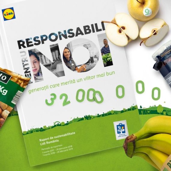 LIDL Romania a publicat cel de-al doilea raport de sustenabilitate, pentru anii 2017 și 2018