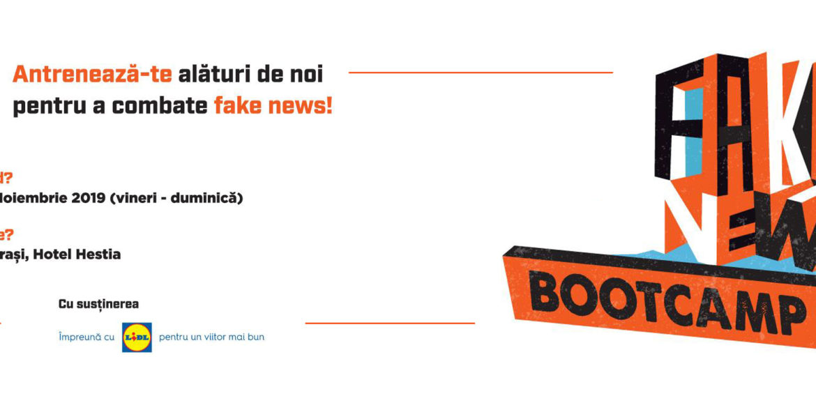 Școala de Valori organizează tabăra de educație media pentru profesori „Fake News Bootcamp”