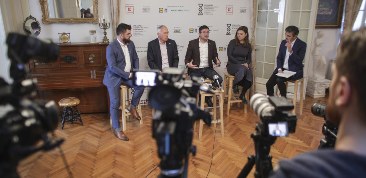 Ministrul Mediului, Costel Alexe, la Ambasada Sustenabilității în România: Vom introduce în România sistemul garanției pe ambalajele reciclabile