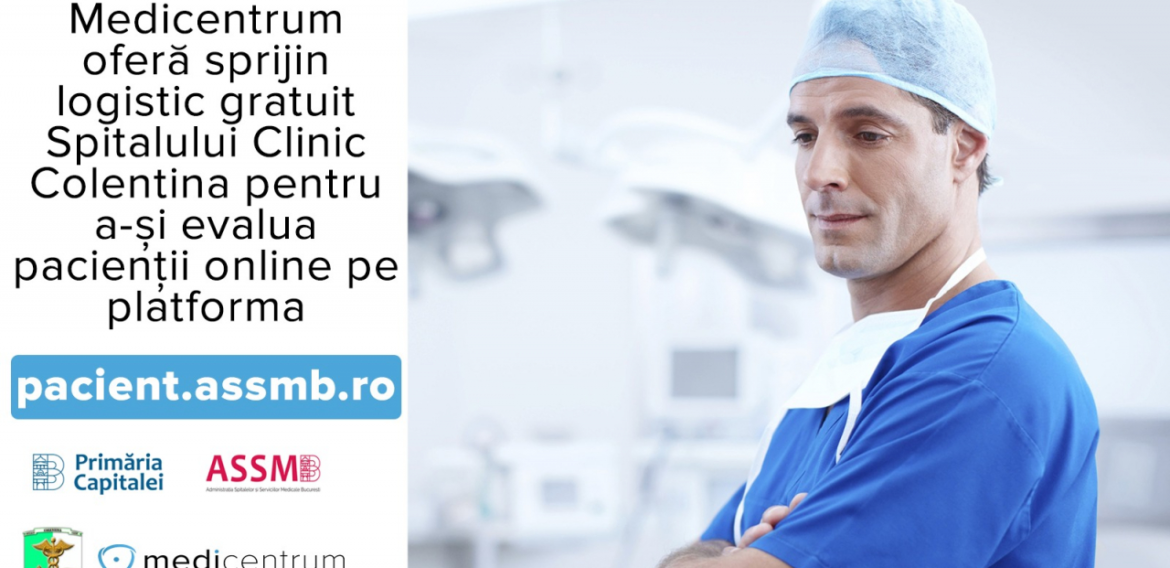 Platformă de consultații la distanță la Spitalul Colentina pentru pacienții care au fost internați