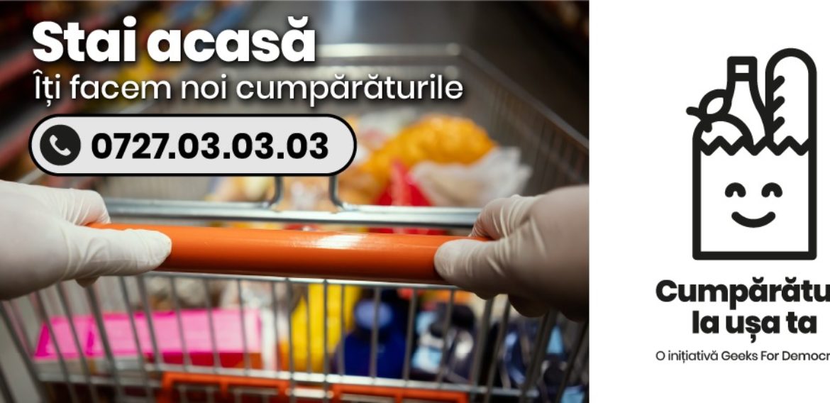 Kaufland si Selgros se alătură inițiativei civice Cumpărături la ușa ta care livrează gratuit alimente la domiciliu pentru persoanele vulnerabile