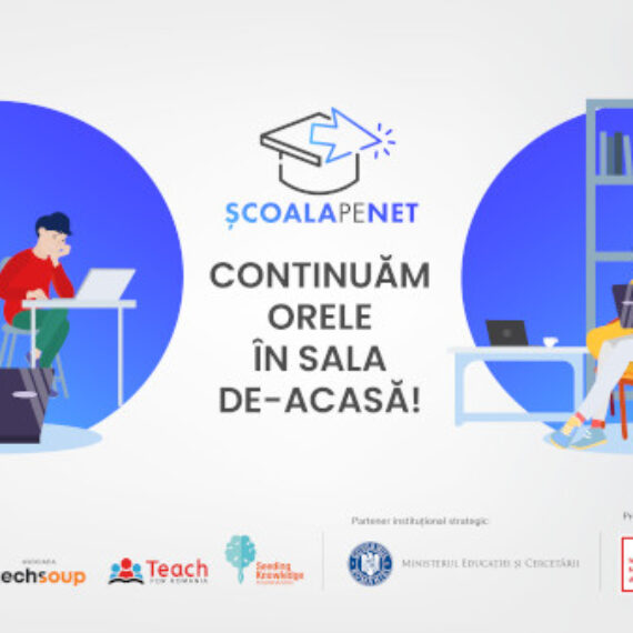 Patru ONG-uri au dezvoltat o platformă de suport tehnic și educațional pentru profesorii din România