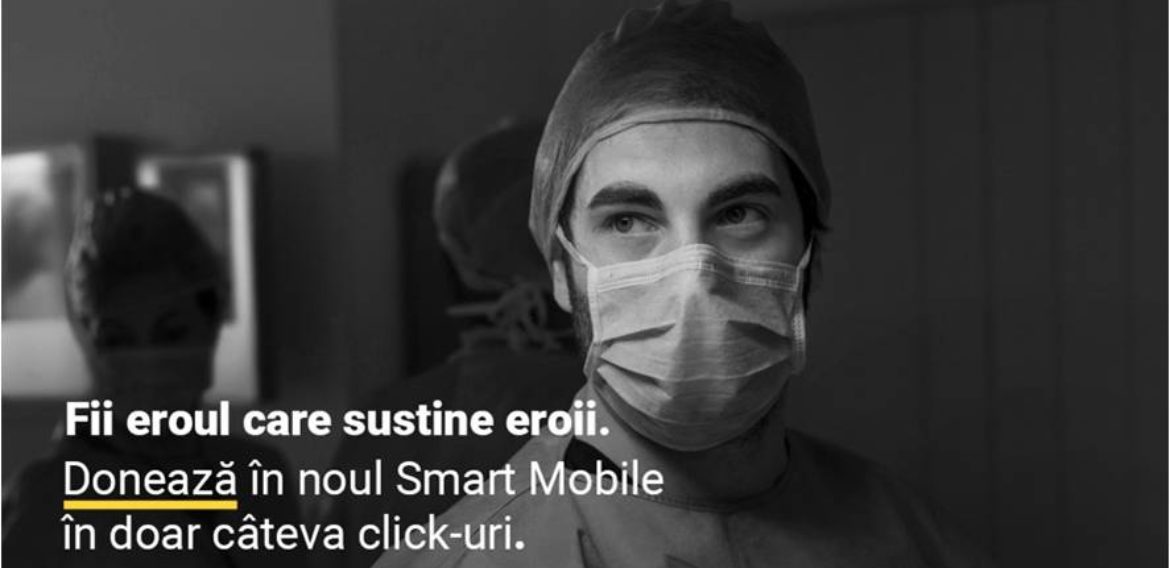 Clienții Raiffeisen Bank pot dona direct în aplicația de mobil Noul Smart Mobile către 3 ONG-uri implicate în lupta împotriva COVID-19