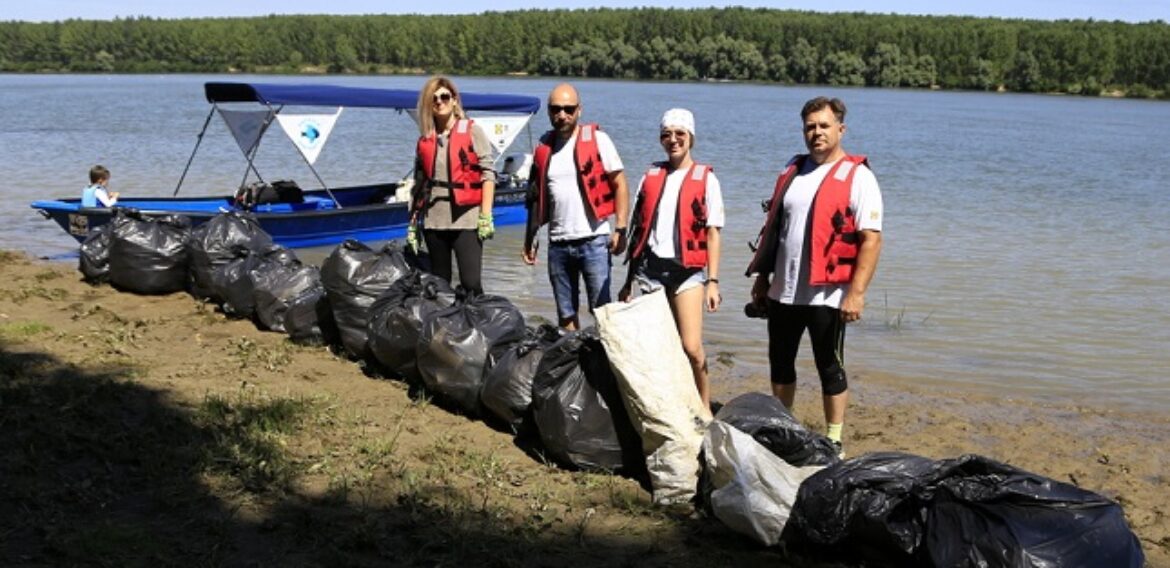 Patrula Zero Plastic: Peste o tonă de deșeuri adunate în Delta Dunării