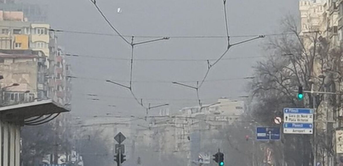 Poluare masivă în București. În unele zone, nivelul maxim admis a fost depășit cu 350%