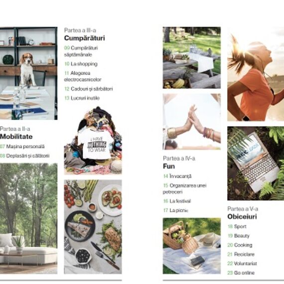 ,,Sustenabil zi de zi”, un ghid cu sfaturi practice pentru un stil de viață ecofriendly