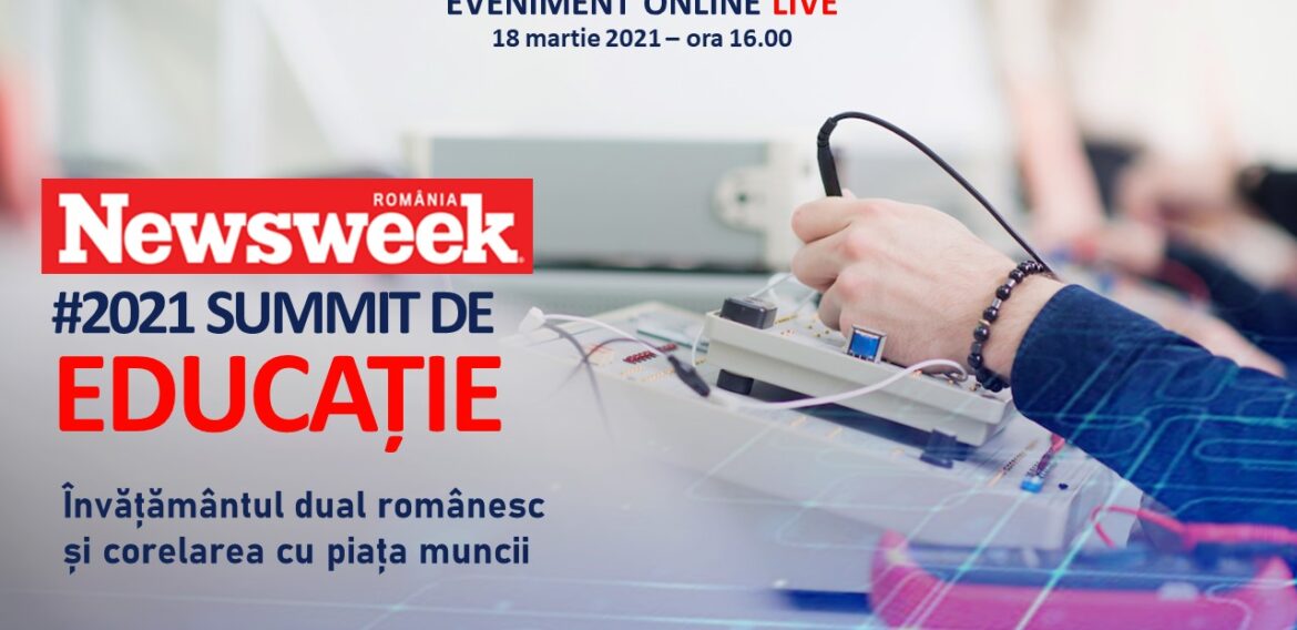 SUMMIT DE EDUCAȚIE: Învățământul dual românesc și corelarea cu piața muncii (eveniment online, 18 martie)