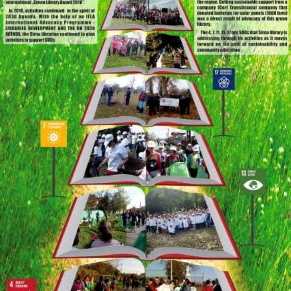 Biblioteca Comunală Șirna: biblioteca Verde pentru o comunitate durabilă