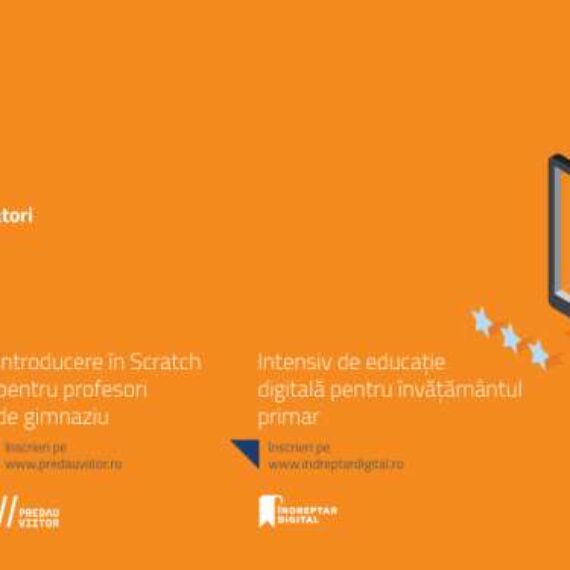 Profesorii din țară sunt invitați să se înscrie la cursurile online gratuite de educație digitală și programare vizuală dezvoltate de Asociația Techsoup