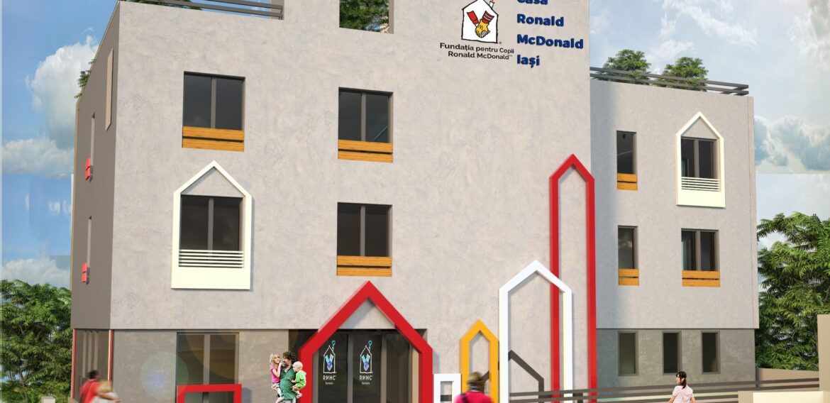 În curând va începe construcția celei de-a treia Case Ronald McDonald, la Iași