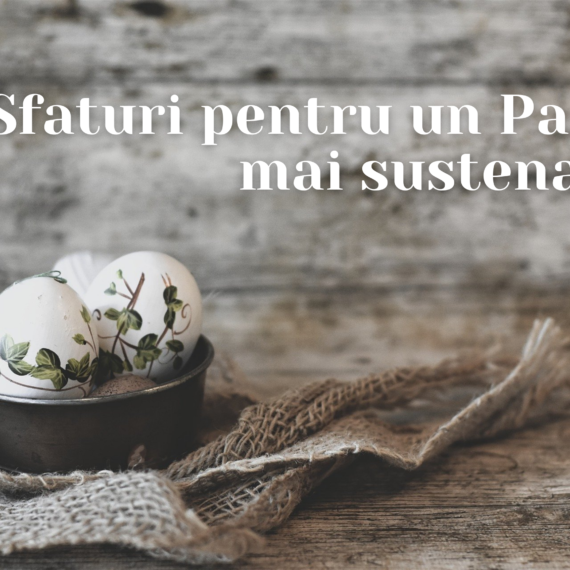 8 sfaturi pentru un Paște mai sustenabil
