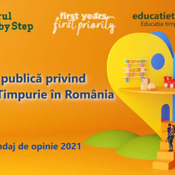 Primul sondaj de opinie privind percepția Educației Timpurii în România. Mai puţin de 1 din 6 părinţi îşi doresc copii creativi, majoritatea vor disciplină şi respect