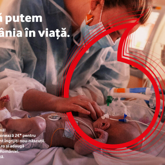 Fundația Vodafone România finanțează cu 5 milioane de lei  renovarea și dotarea secțiilor de nou-născuți