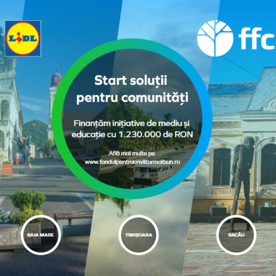 Federația Fundațiile Comunitare din România și Lidl România lansează a doua ediție a programului național „Fondul pentru un viitor mai bun în comunități”