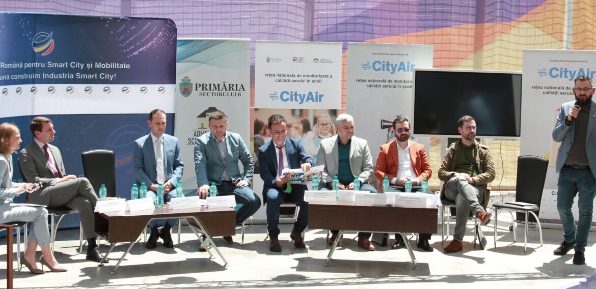 Lansare oficială City Air, prima platformă de monitorizare a calității aerului în școli