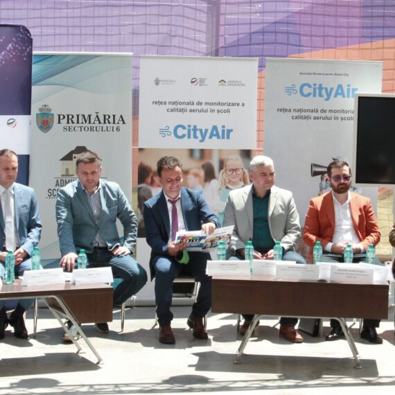 Lansare oficială City Air, prima platformă de monitorizare a calității aerului în școli