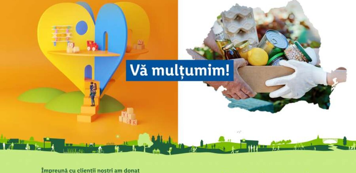 Împreună cu clienții săi, Lidl România investește 210.000 de lei în proiectele de susținere a educației timpurii ale Centrului Step by Step