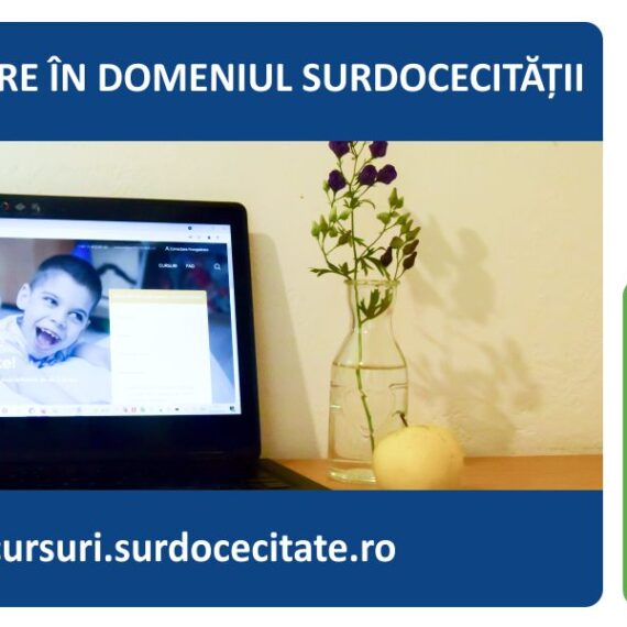 Curs de inițiere în domeniul surdocecității, 11 octombrie – 28 noiembrie 2021