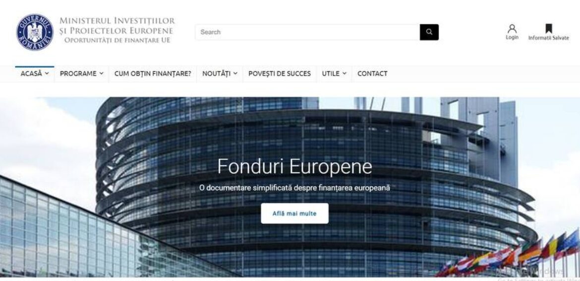 Platforma Oportunități de Finanțare UE, pentru firmele care caută sprijin financiar sau parteneri