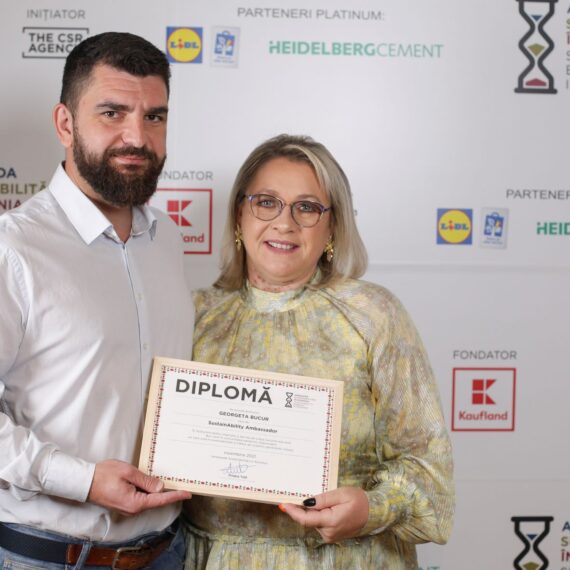 Georgeta Bucur a fost desemnată Ambasadorul Sustenabilității
