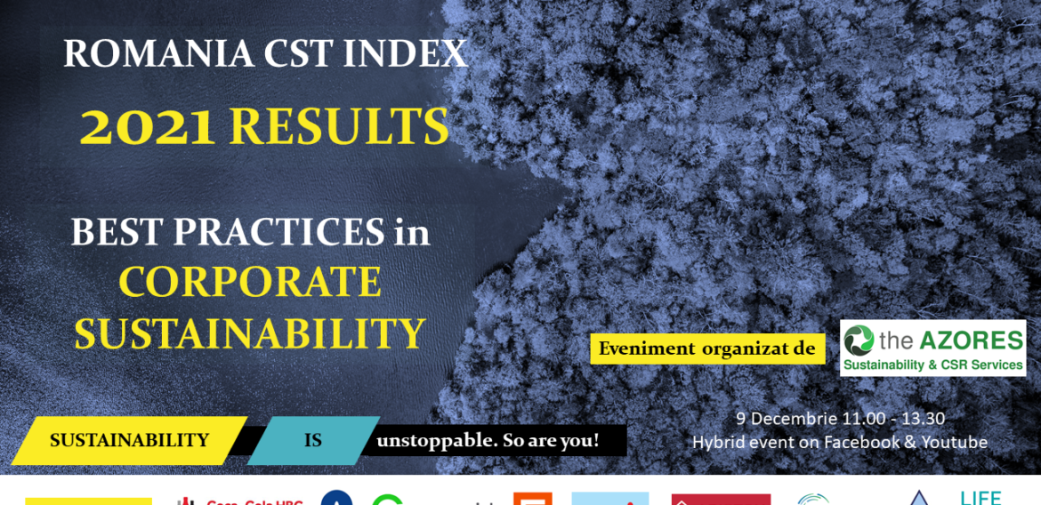ROMANIA CST INDEX: Ranking-ul sustenabilității corporative din România anunță rezultatele din 2021