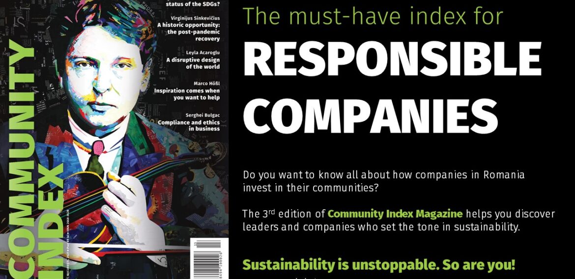 Community Index Magazine, anuarul bilingv dedicat investițiilor în comunitățile din România, a ajuns la a treia ediție în 2021