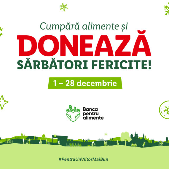 Lidl România, în parteneriat cu Federația Băncilor pentru Alimente din România, organizează și în acest an o colectă de alimente în perioada sărbătorilor de iarnă pentru susținerea comunităților vulnerabile