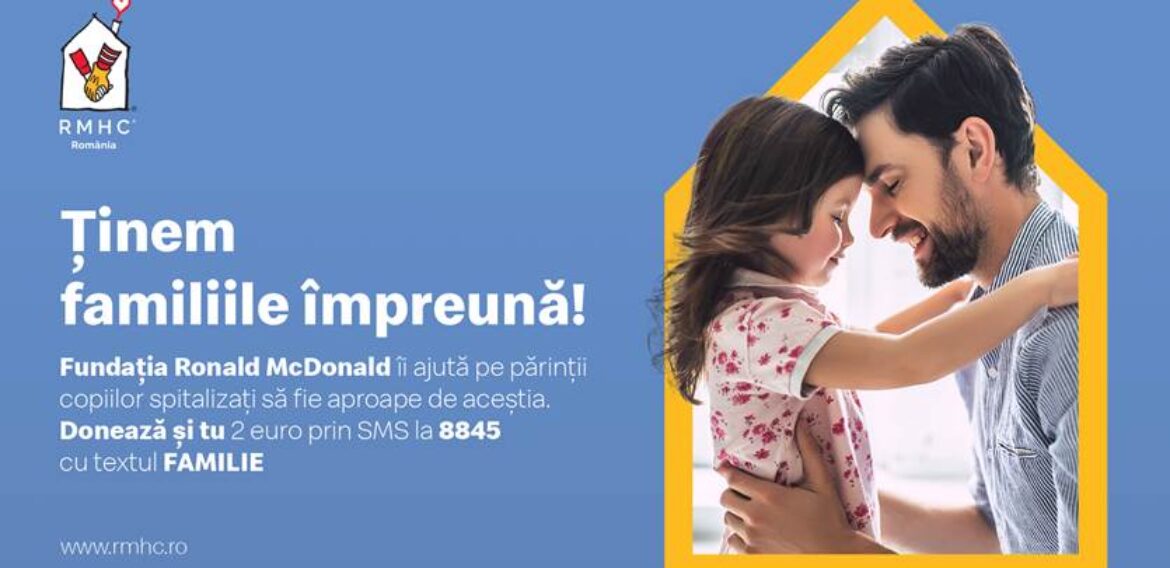 Fundația pentru Copii Ronald McDonald susține Spitalele Clinice de Urgență pentru Copii „Grigore Alexandrescu” din București, „Louis Țurcanu” din Timișoara și „Sf. Maria” din Iași cu dotări în valoare de 380.000 de lei