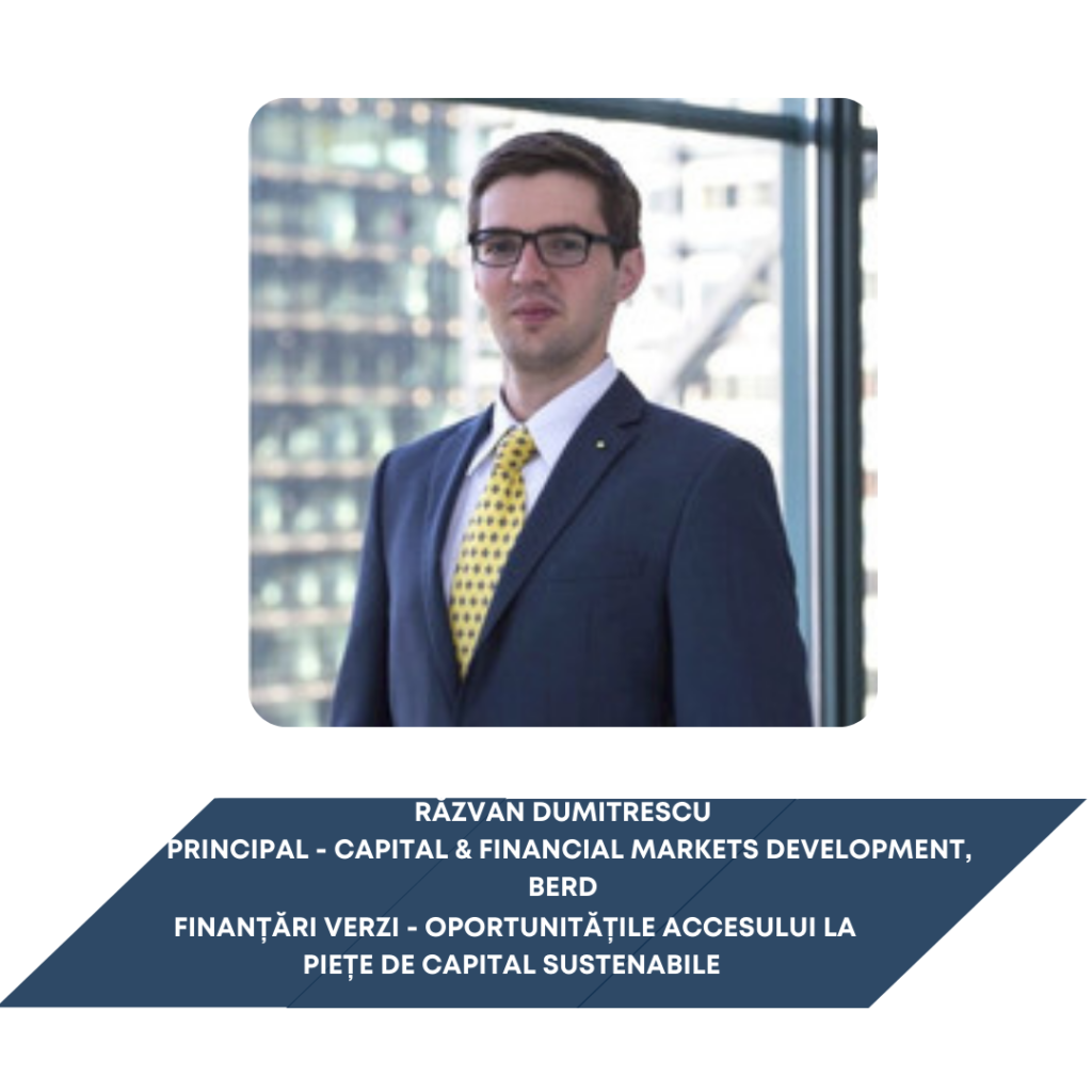 Sustainability School #36 - Finanțări verzi, oportunitățile accesului la piețe de capital sustenabile