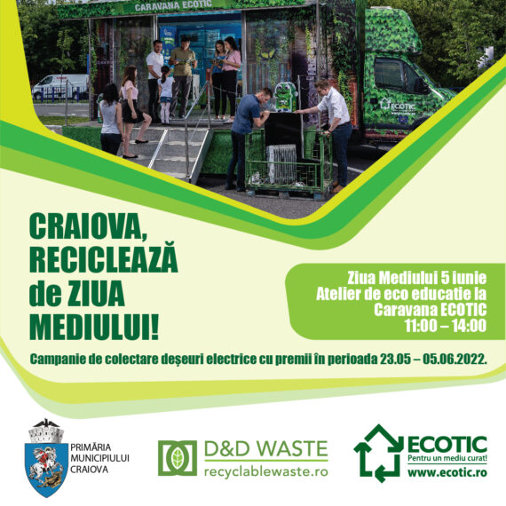 Craiova reciclează de Ziua Mediului!