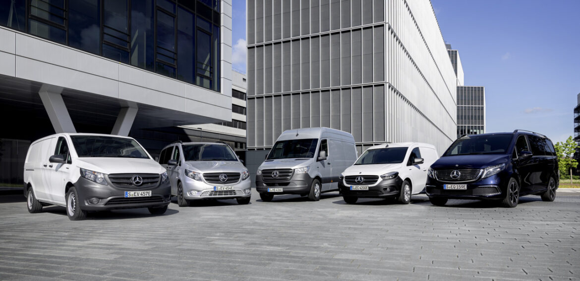 Grupul Mercedes-Benz a vândut cu 61% mai multe autoutilitare electrice în al doilea trimestru