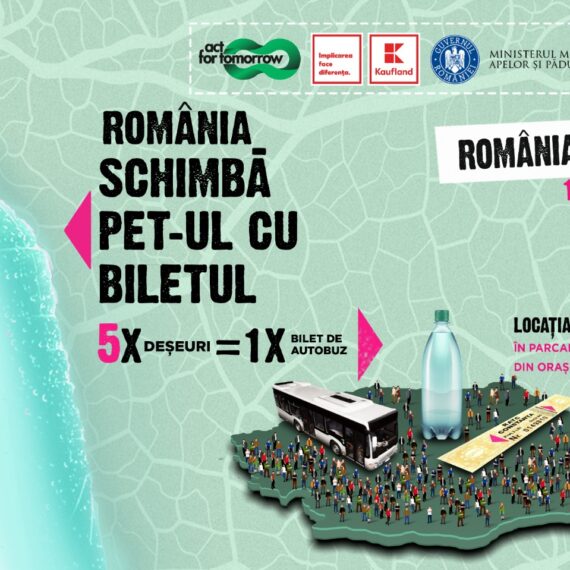Premieră pentru România: Pe 16 septembrie, românii vor putea putea călători cu mijloacele de transport în comun în schimbul deșeurilor
