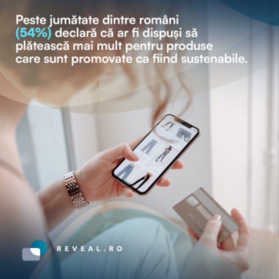 Sondaj: Jumătate dintre români sunt dispuși să plătească mai mult pentru produse sustenabile