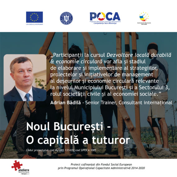 Noul București – O capitală a tuturor, cu o economie socială, circulară și solidară