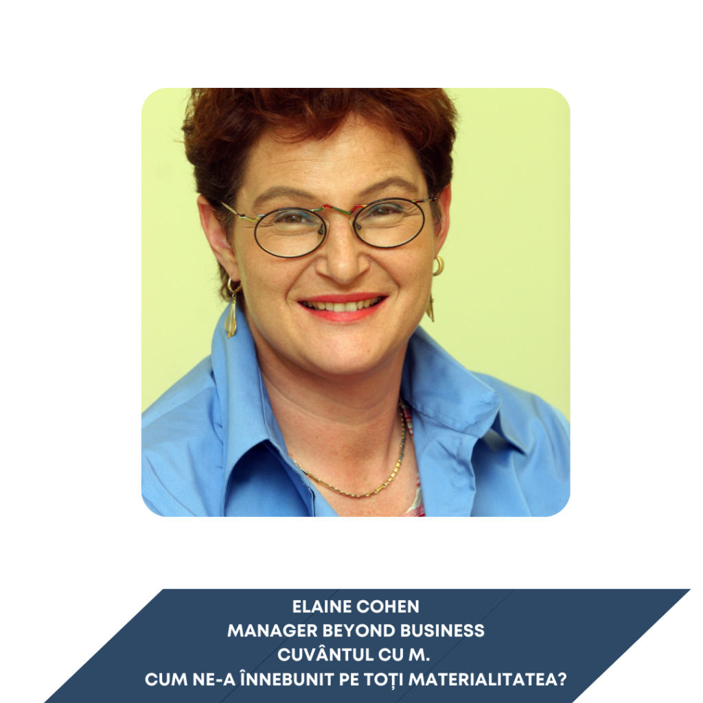 Sustainability School #47 -  Cuvântul cu M. Cum ne-a „înnebunit” pe toți materialitatea