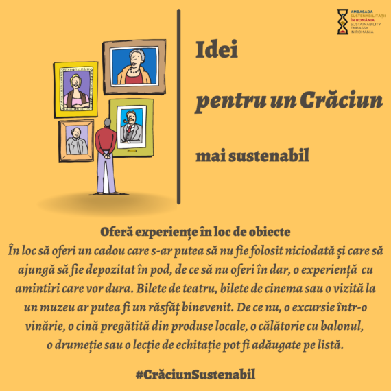 Șapte idei pentru un Crăciun (mai) sustenabil