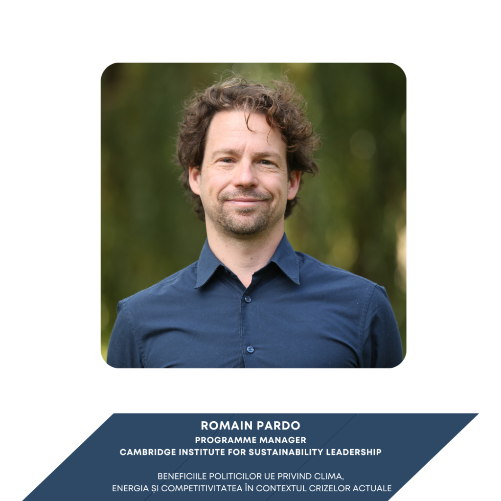 Sustainability School #65:Beneficiile politicilor UE privind clima, energia și competitivitatea în contextul crizelor actuale