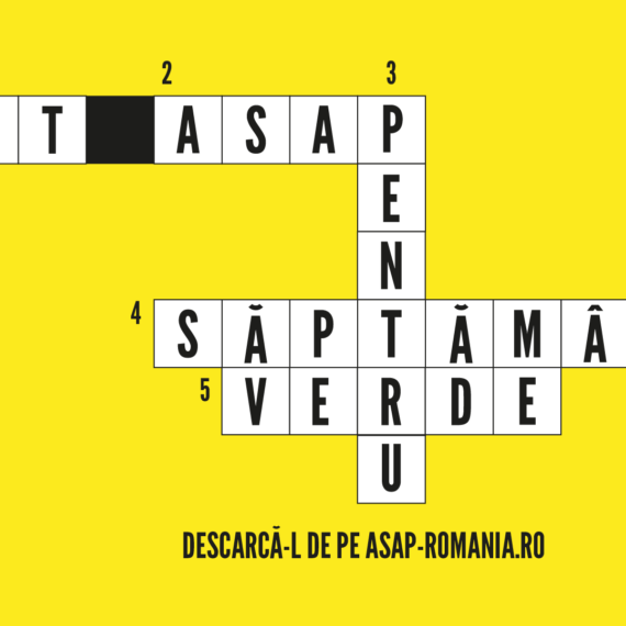 Peste 530,000 de elevi din întreaga țară își vor putea imagina Orașul Viitorului prin activitățile din Kit-ul pentru Săptămâna Verde realizat de ASAP România