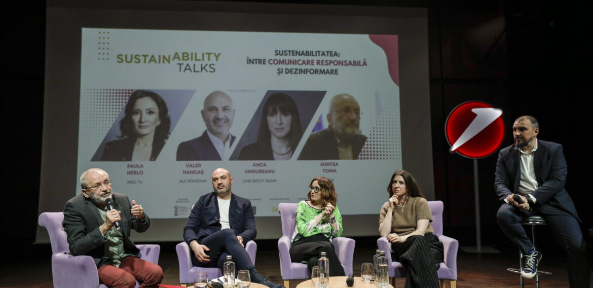 SustainAbility Talks: 4 din 10 români nu au auzit de niciun brand implicat în acțiuni sustenabile