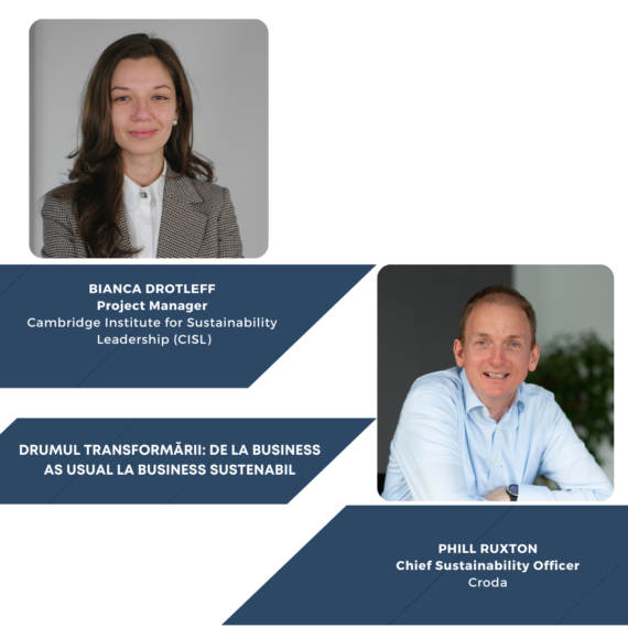SustainAbility School #91 – Drumul transformării: de la business as usual la business sustenabil