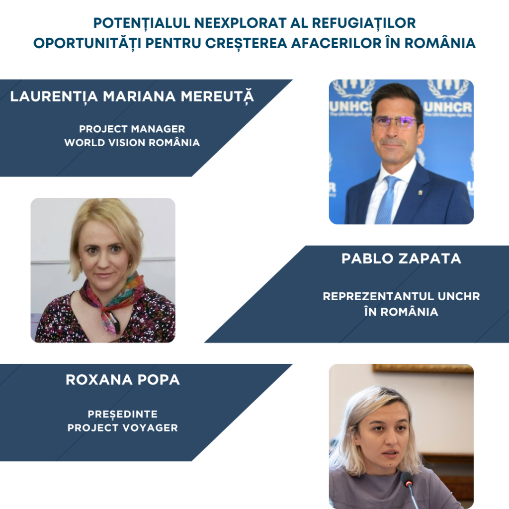 SUSTAINABILITY SCHOOL #92 - Potențialul neexplorat al refugiaților  Oportunități pentru creșterea afacerilor în România
