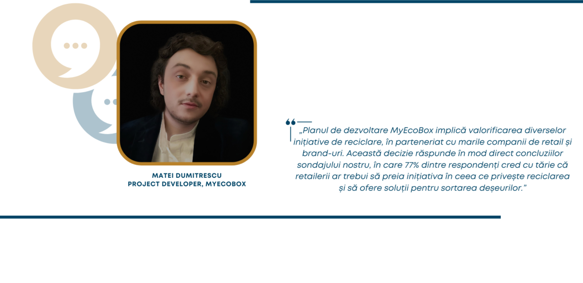 Matei Dumitrescu, Project Developer, MyEcoBox