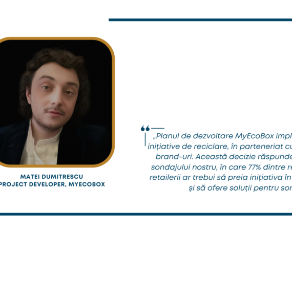 Matei Dumitrescu, Project Developer, MyEcoBox