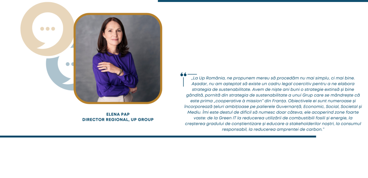 Elena Pap, Director Regional, Up Group