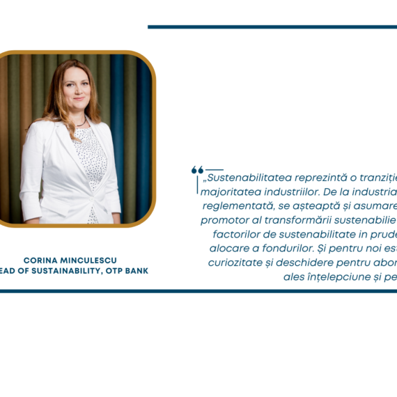 Corina Minculescu, Head Of Sustainability, OTP BANK