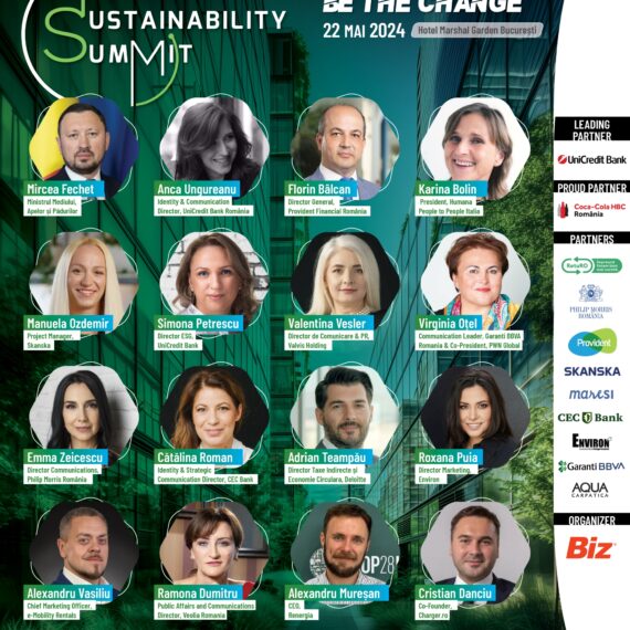 Liderii care investesc în comunitățile din România vin la Biz Sustainability Summit
