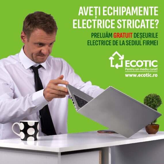 Predă spre reciclare deșeurile electrice și contribuie la economia circulară