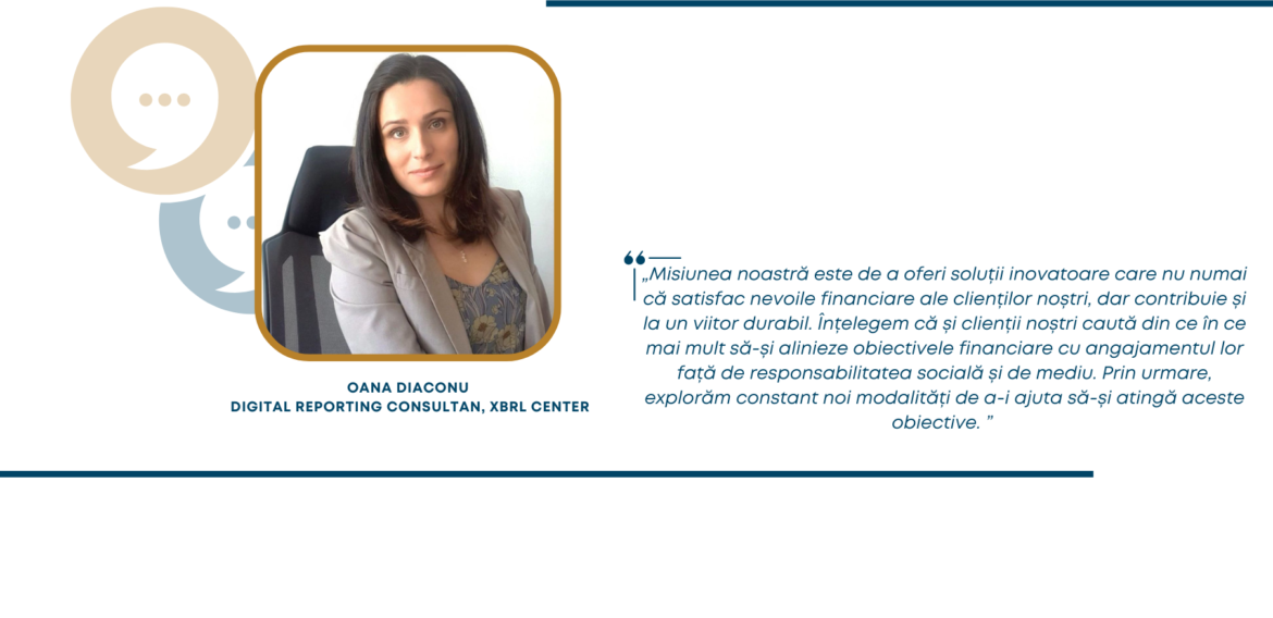 Oana Diaconu, Co-founder, XBRL Center