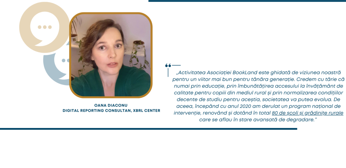 MIHAELA PETROVAN – Președinte & membru fondator, Asociația BookLand